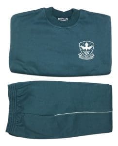 Teal / White Trim