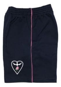Navy / Pink Trim