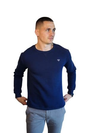 V-Stitch Crew Sweat