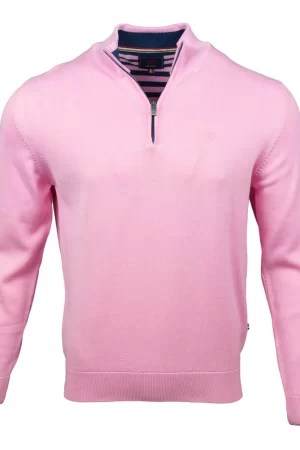 Arklow ½ Zip Pink